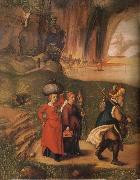 Albrecht Durer Lot flees with his family from sodom china oil painting artist